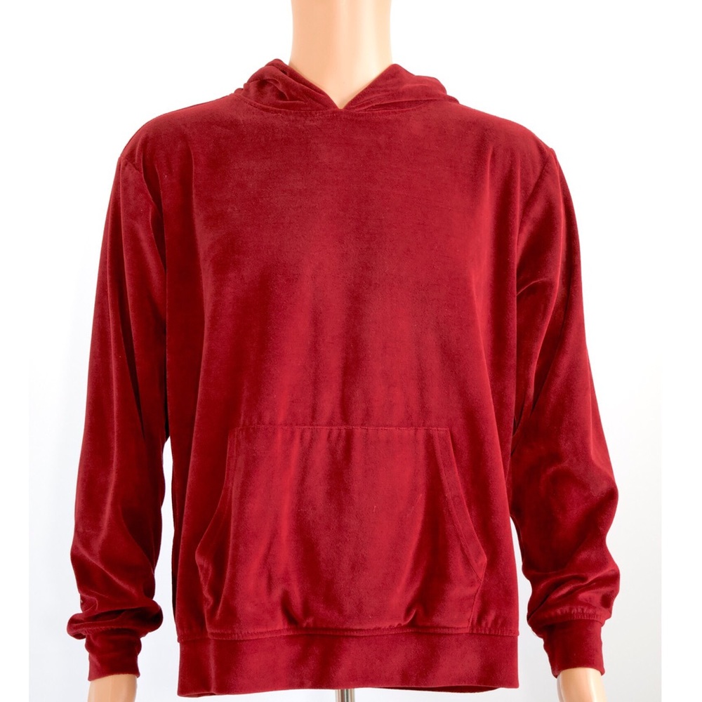 Velvet pullover sweater